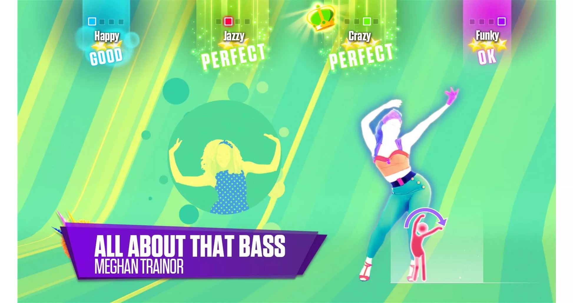 Just Dance 2016 gameplay for Xbox One (XONE) rhythm-based dance party video game