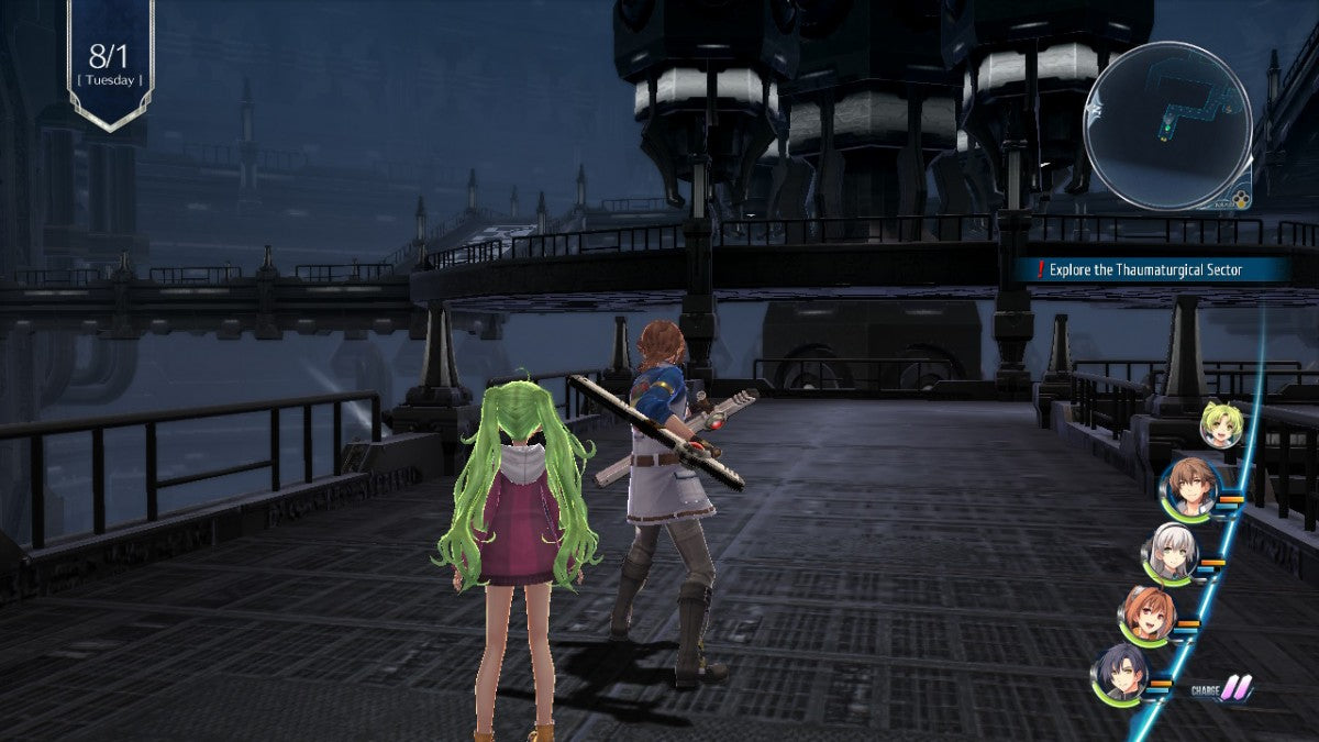 The Legend of Heroes: Trails of Cold Steel IV [Frontline Edition] gameplay for Nintendo Switch (NS) role-playing video game. 