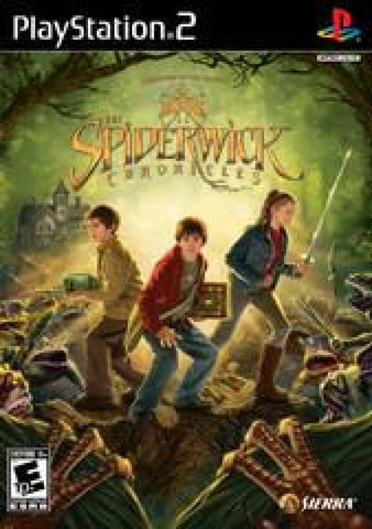 The Spiderwick Chronicles cover art for PlayStation 2 (PS2) video game