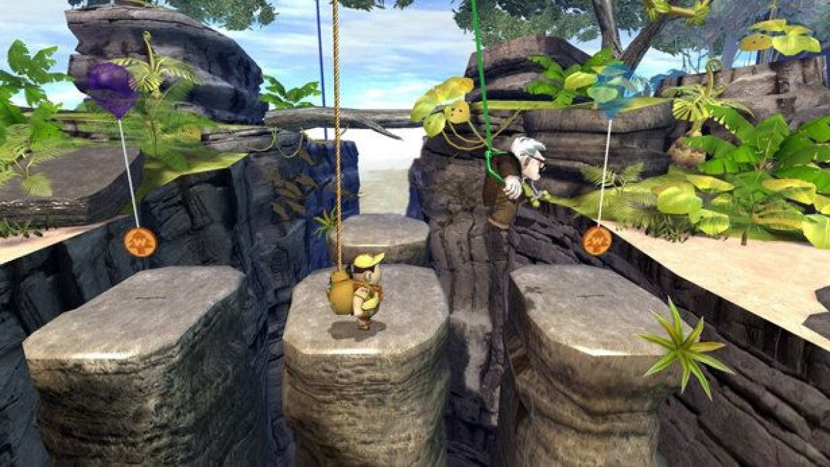 Disney Pixar's Up gameplay for PlayStation 2 (PS2) adventure platformer video game based on the animated film