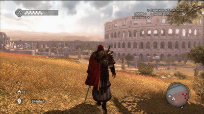 Assassin’s Creed Brotherhood Greatest Hits PS3 featuring action adventure gameplay with Ezio and Renaissance Italy gameplay