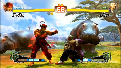 Super Street Fighter IV gameplay for PlayStation 3 (PS3) video game