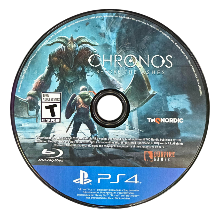 Chronos Before the Ashes PS4 Sony PlayStation 4 action RPG fantasy adventure dungeon crawler Soulslike combat puzzle exploration third person melee combat leveling system time based aging mechanic Gunfire Games PlayStation 4 software video game title disc