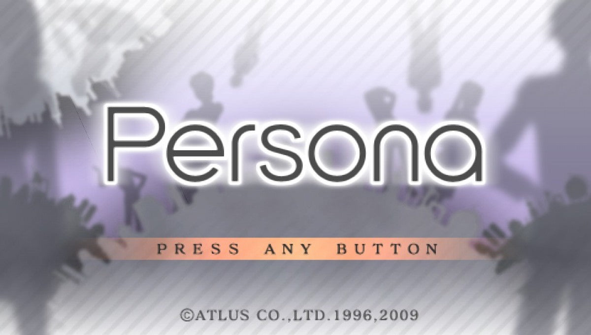 Shin Megami Tensei: Persona cartridge for the PlayStation Portable featuring turn based RPG gameplay with social simulation elements demon summoning and strategic battles in a modern Japanese high school setting gameplay 