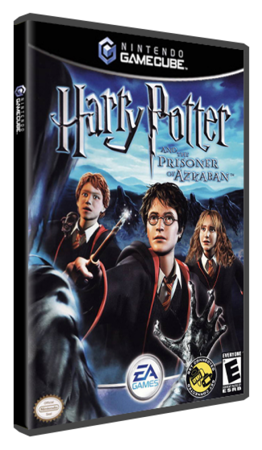 Harry Potter and the Prisoner of Azkaban cover art for GameCube (GC) video game