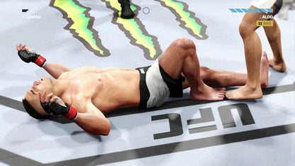 UFC 2 Xbox One video game, mixed martial arts fighting sports simulation, realistic UFC fighters and arenas, career and multiplayer modes gameplay screenshot