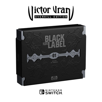 Victor Vran Overkill Edition Nintendo Switch inspired design featuring action role playing adventure aesthetic demon hunting combat customizable weapons dark fantasy environments loot driven progression cooperative gameplay and intense hack and slash action presentation big box 