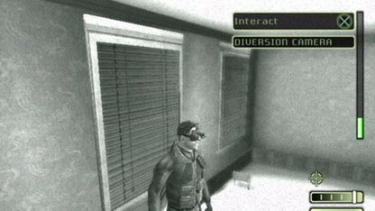 Tom Clancy's Splinter Cell: Stealth Action Redefined – PlayStation 2 (PS2) video game gameplay, stealth action.