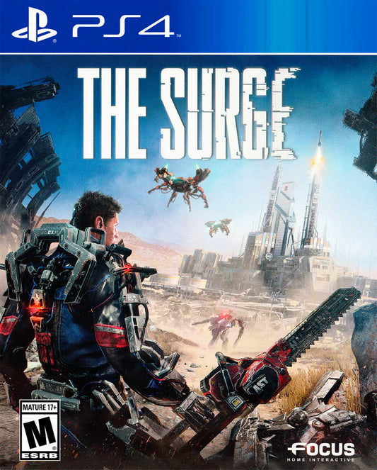 The Surge cover art for PlayStation 4 (PS4) video game