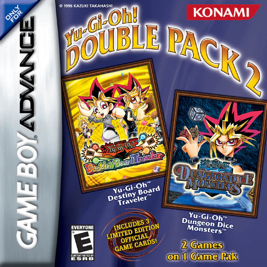 Yu-Gi-Oh!: Double Pack 2 cover art for Game Boy Advance (GBA) video game