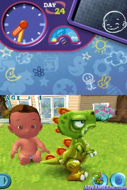 Baby Life gameplay for Nintendo DS (DS) life simulation video game