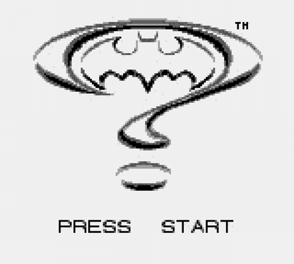 Batman Forever Game Boy GB for retro video game enthusiasts featuring action platforming gameplay superhero crime fighting Gotham City adventure side scrolling combat gadget based challenges comic inspired action and collectible gaming appeal gameplay  