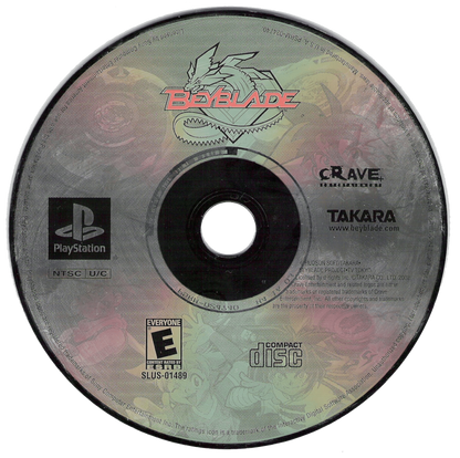 Beyblade: Let It Rip disc for PlayStation 1 (PS1) retro video game