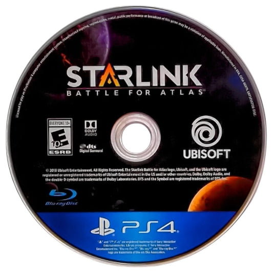 Starlink Battle for Atlas PlayStation 4 PS4 open-world space action-adventure game with modular starships interchangeable parts planetside exploration Ubisoft toys-to-life disc
