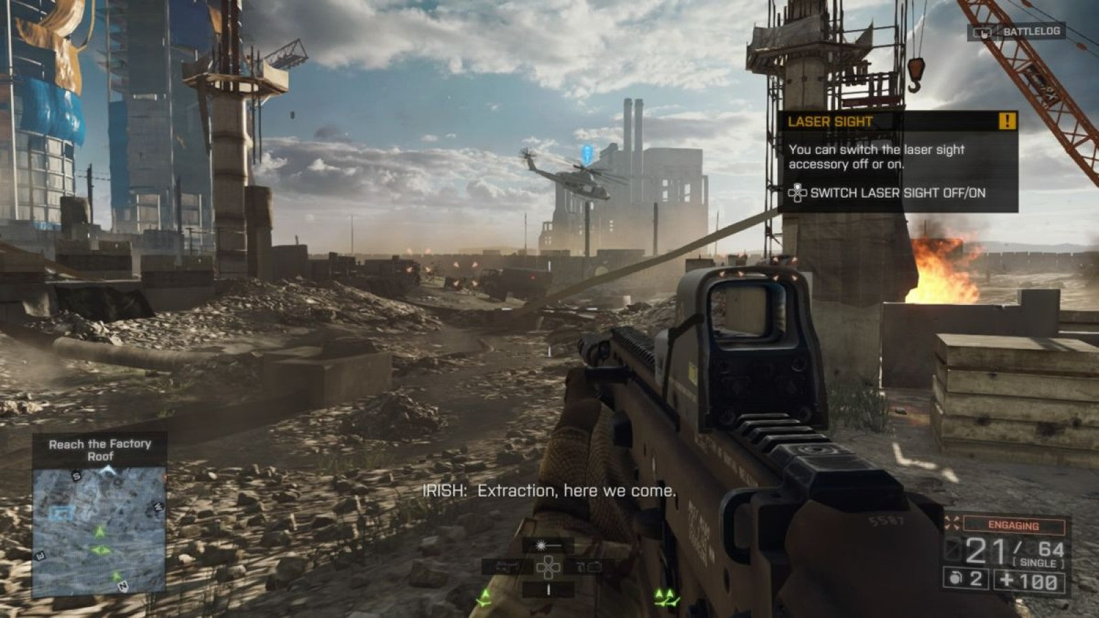 Battlefield 4 PS4 game featuring large-scale multiplayer warfare, realistic military combat, and intense first-person shooter action gameplay