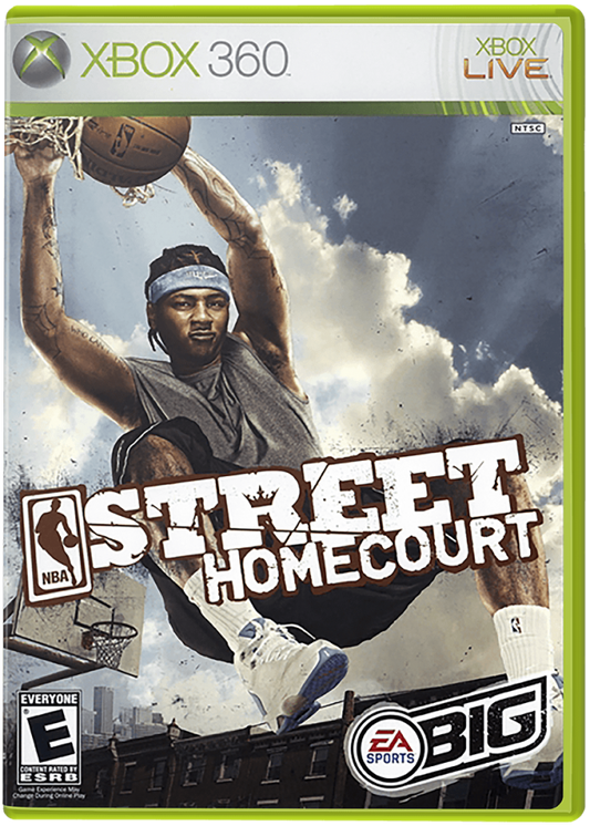 NBA Street Homecourt cover art for Xbox 360 (X360) video game