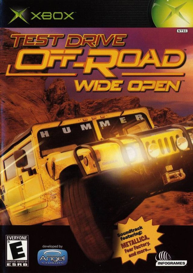 Test Drive: Off Road - Wide Open cover art for Xbox (XBOX) video game