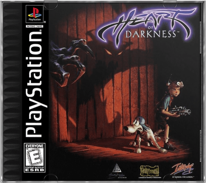 Heart of Darkness cover art for PlayStation 1 (PS1) video game