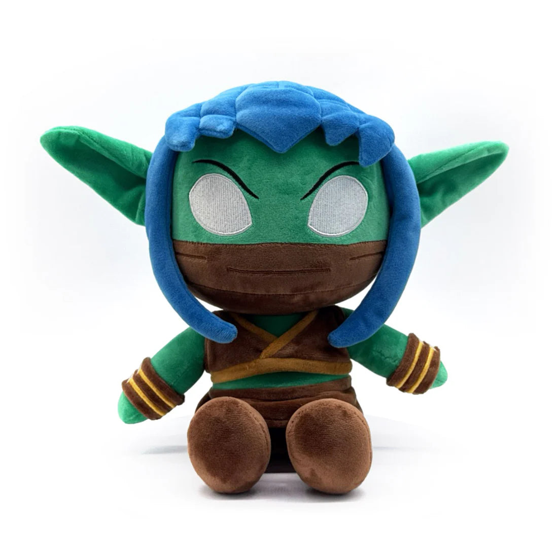 Stealth Elf 9 inch plush toy featuring Skylanders character design soft stuffed collectible official Activision merchandise and iconic fantasy game character display plush