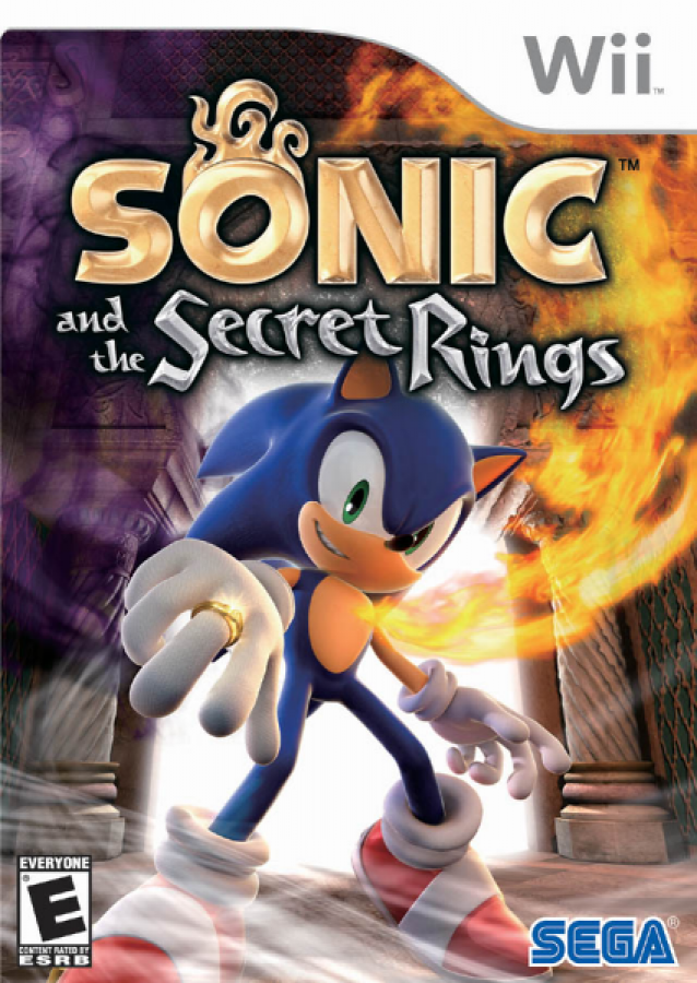 Sonic and the Secret Rings cover art for Nintendo Wii (Wii) video game