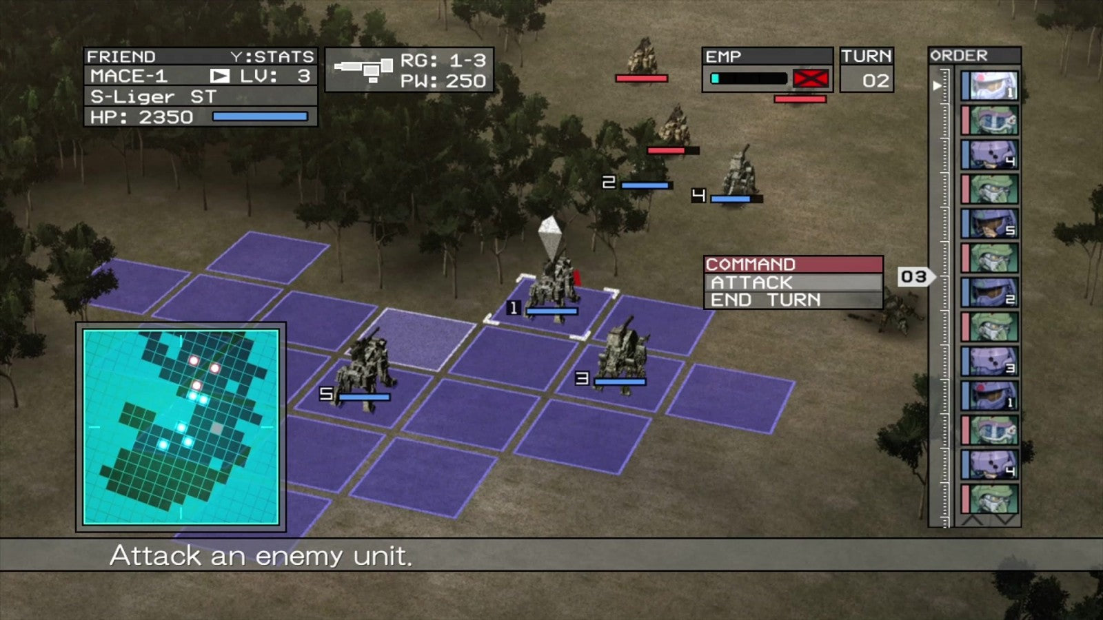 Zoids Assault gameplay for Xbox 360 (X360) tactical strategy mecha video game 