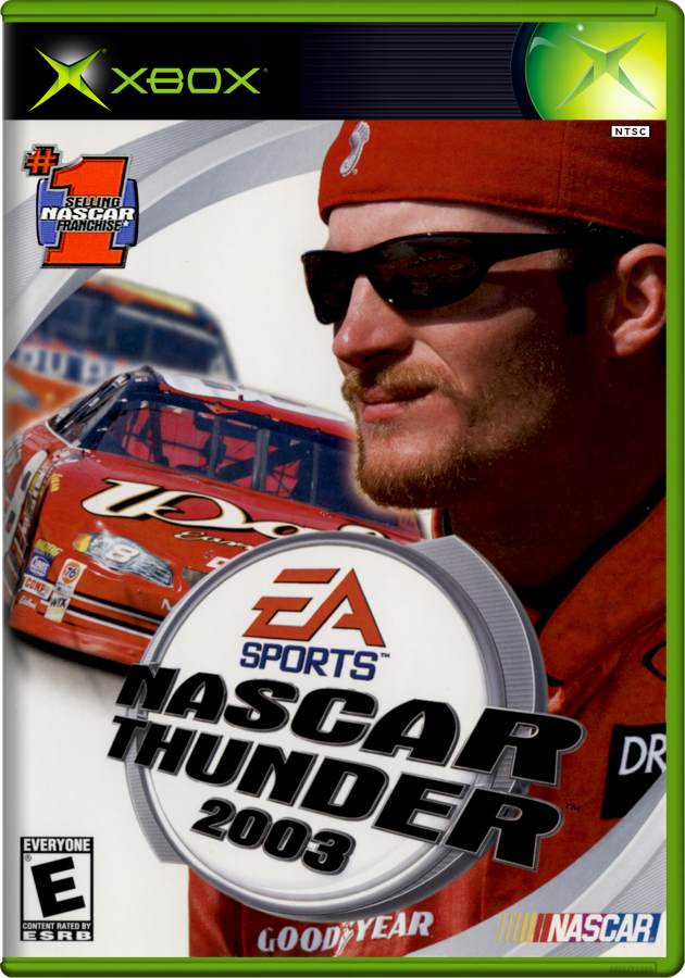 NASCAR Thunder 2003 cover art for Xbox (XBOX) video game