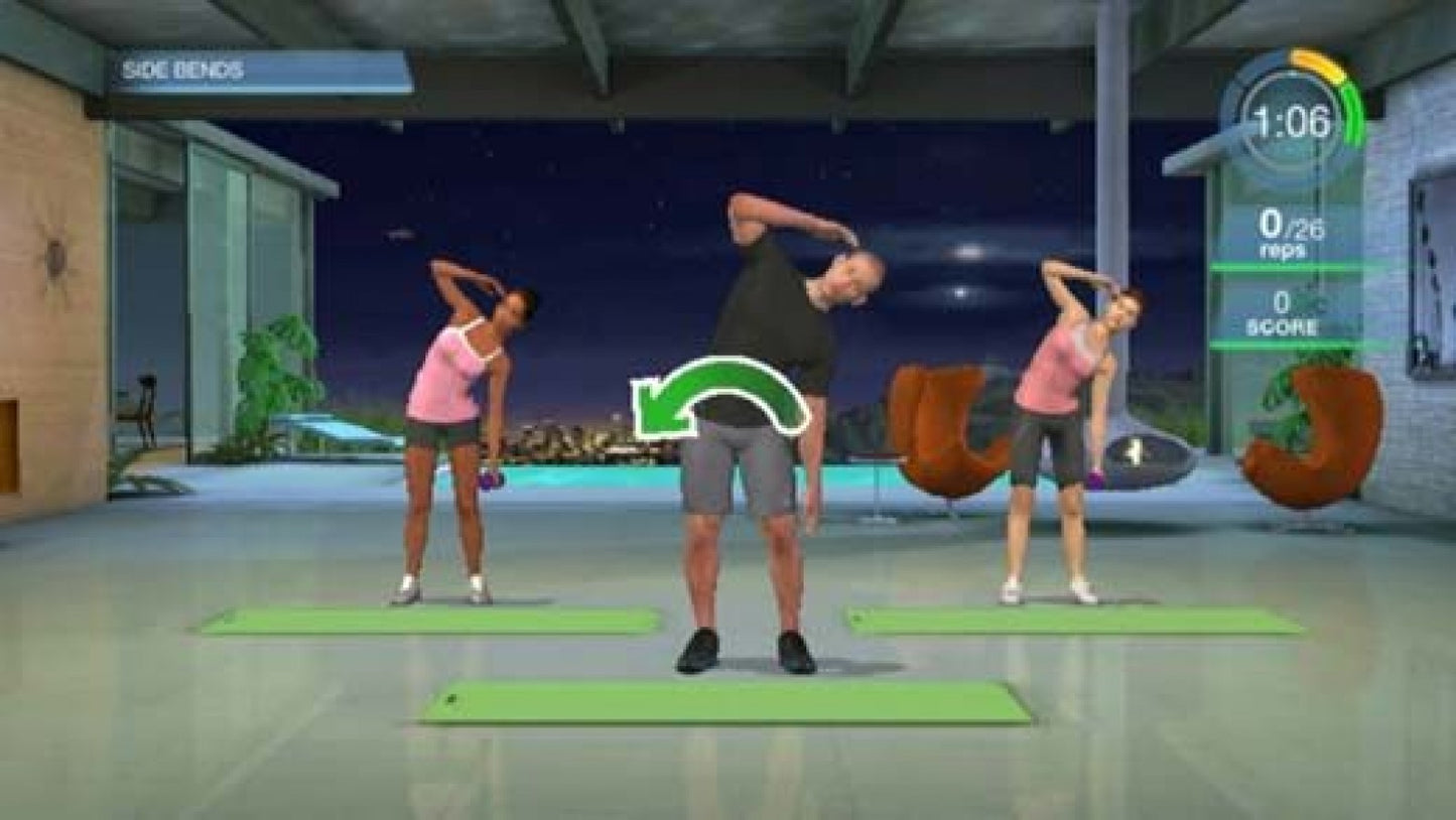 Harley Pasternak: Hollywood Workout – Nintendo Wii (Wii) fitness workout simulation gameplay for video game