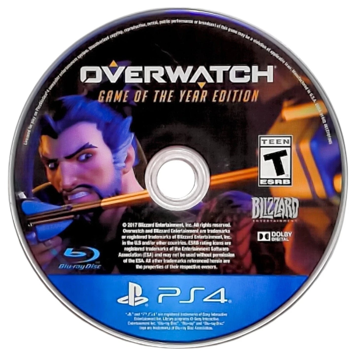 Overwatch [Game of the Year] – PlayStation 4 (PS4) video game disc, shooter