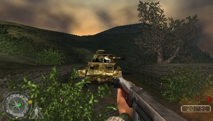 Call of Duty: Roads to Victory – PlayStation Portable (PSP) gameplay for first-person shooter video game