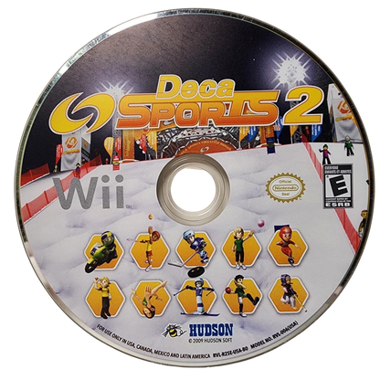Deca Sports 2 disc for Nintendo Wii (Wii) video game