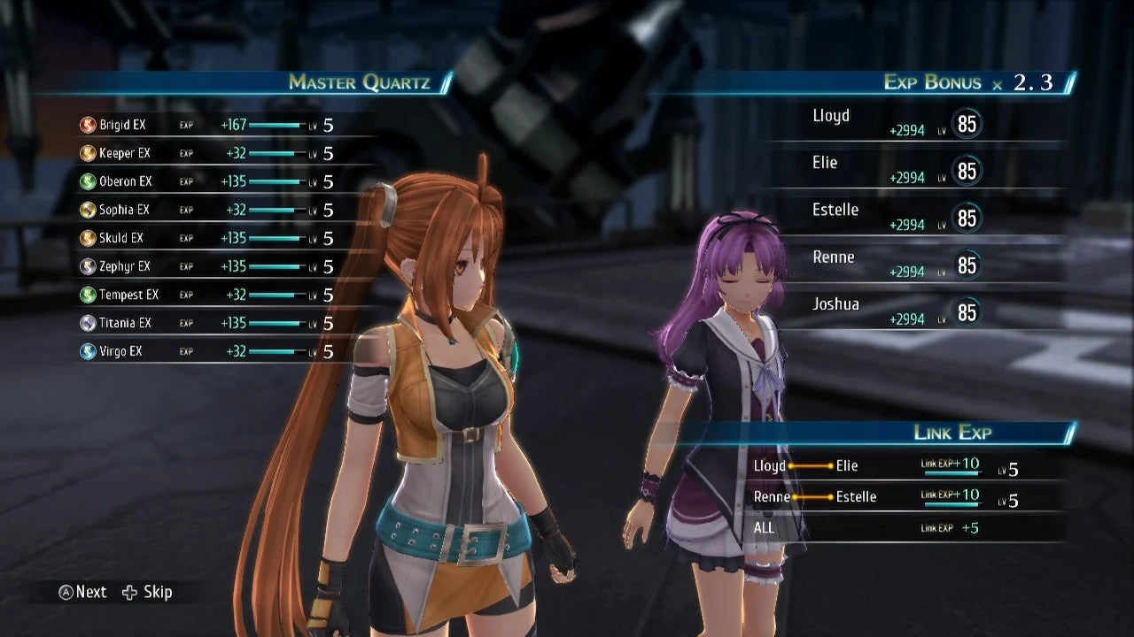 The Legend of Heroes: Trails of Cold Steel IV [Frontline Edition] gameplay for Nintendo Switch (NS) role-playing video game. 