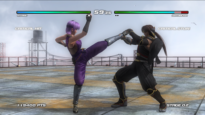 Dead or Alive 5 Ultimate PlayStation 3 fighting game with enhanced graphics expanded roster dynamic stages tag team battles and deep counter system for Sony PlayStation 3 console gameplay screenshot