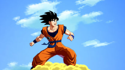 Dragon Ball FighterZ Day One Edition retro PlayStation 4 video game Dragon Ball anime fighting game fast paced combat multiplayer battles arcade style gameplay console title PlayStation 4 release gameplay