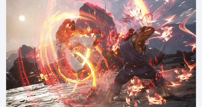 Tekken 7 for Xbox One, gameplay image for a fighting game with arcade-style combat, versus battles, and competitive action gameplay