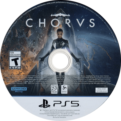 Chorus disc for PlayStation 5 (PS5) space combat action video game