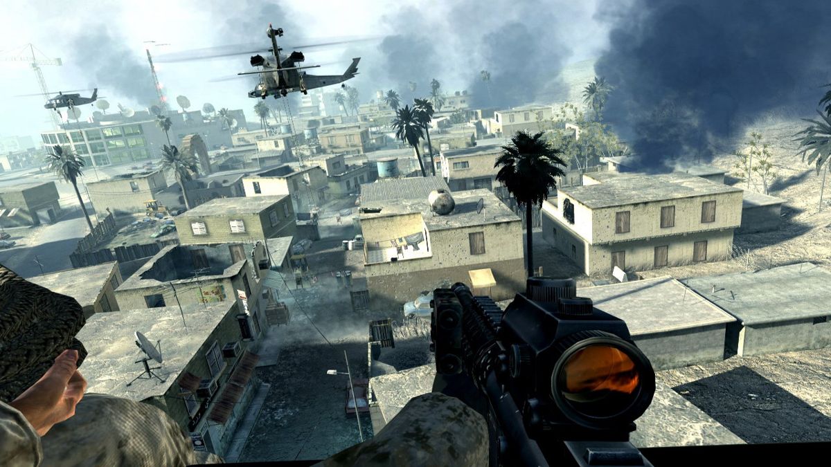 Call of Duty 4 Greatest Hits PS3 first-person shooter game with intense multiplayer and cinematic war missions gameplay