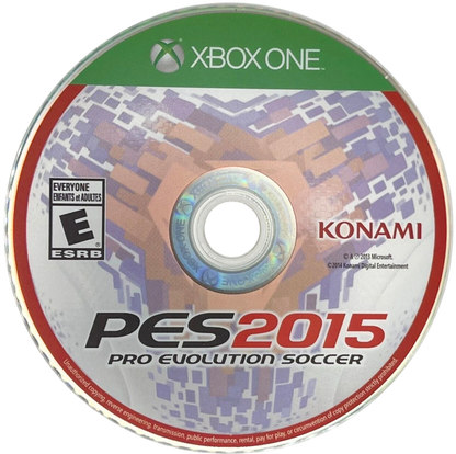 PES 2015 Pro Evolution Soccer – Xbox One (XONE) disc for sports soccer video game