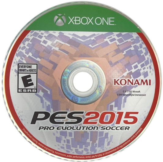 PES 2015 Pro Evolution Soccer – Xbox One (XONE) disc for sports soccer video game