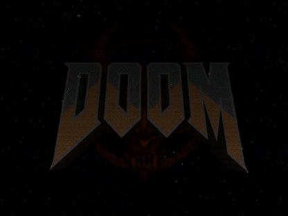 Doom 64 Title Screen for Nintendo 64 (N64) video game