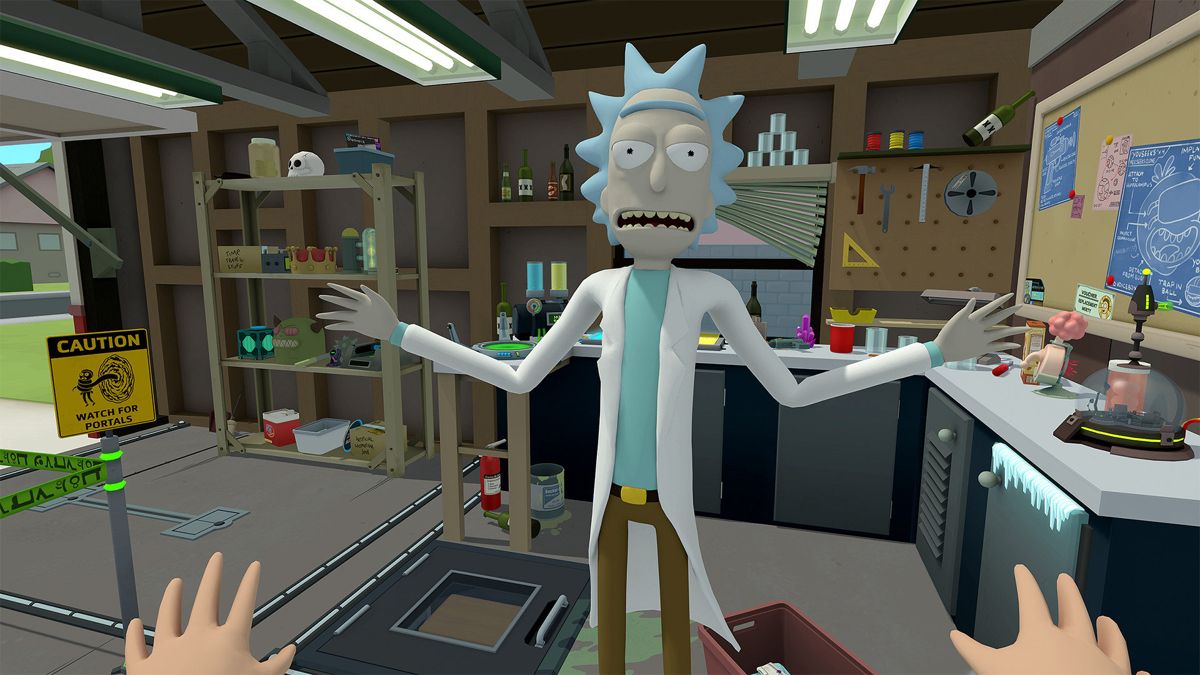 Rick and Morty: Virtual Rick-ality – PlayStation 4 (PS4) video game gameplay, virtual reality action-adventure