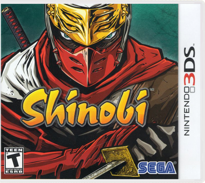 Shinobi cover art for Nintendo 3DS (3DS) video game