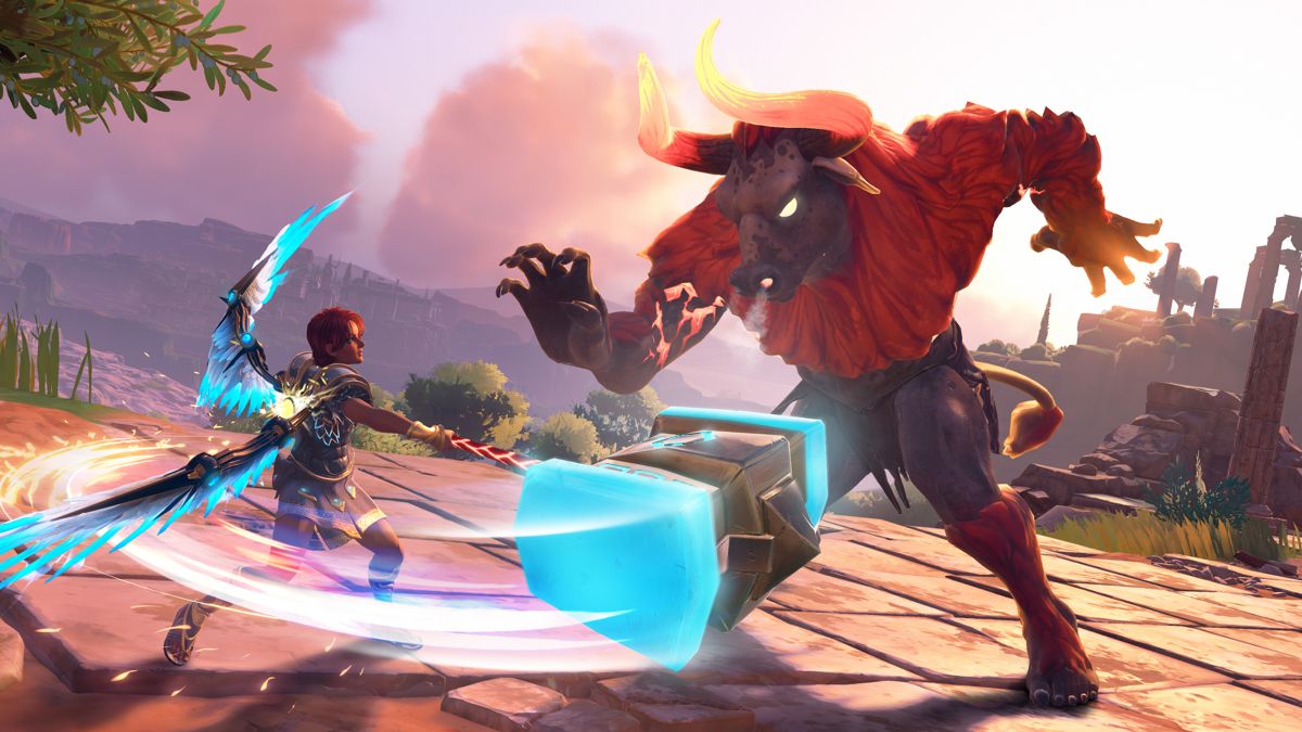 Immortals: Fenyx Rising – PlayStation 4 (PS4) video game gameplay, open-world action-adventure title for PS4