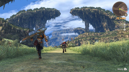 Xenoblade Chronicles Definitive Edition for Nintendo Switch open world JRPG featuring Shulk real time combat expansive exploration story driven adventure and remastered visuals gameplay