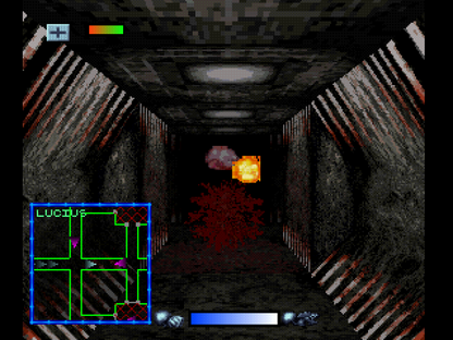 Space Hulk PlayStation PS1 for tactical strategy video game fans featuring Warhammer 40,000 sci fi combat Space Marine squads Genestealer enemies tactical missions resource management first person action dark industrial environments intense battlefield strategy collectible gaming appeal gameplay