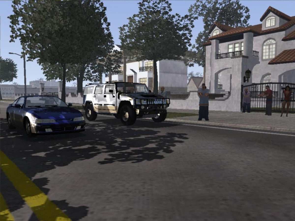 L.A. Rush gameplay for Playstation 2 (PS2) video game