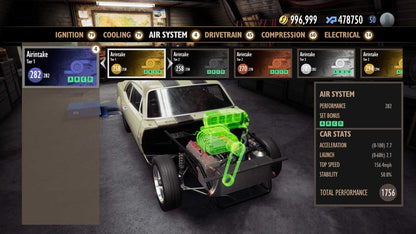 Street Outlaws: The List – PlayStation 4 (PS4) video game gameplay, racing simulation