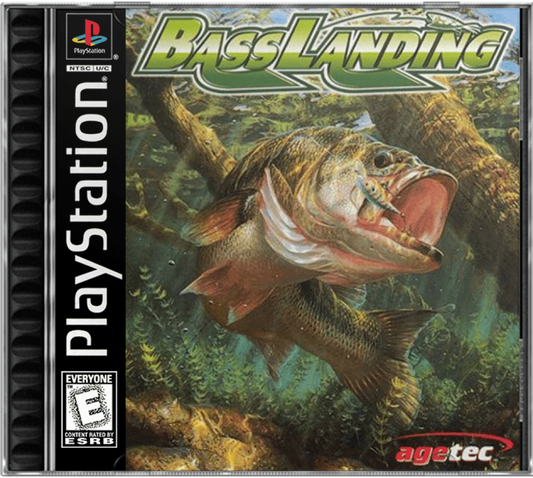 Bass Landing cover art for PlayStation 1 (PS1) video game