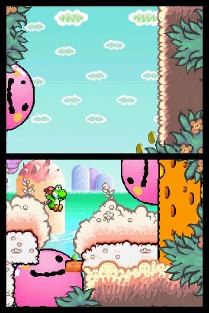 Yoshi's Island DS gameplay for Nintendo DS (DS) platformer video game