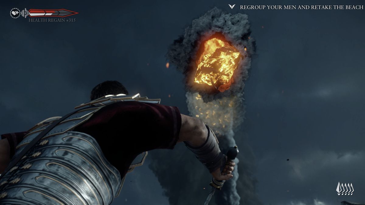 Ryse: Son of Rome – Xbox One (XONE) gameplay for action-adventure video game