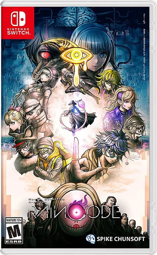 Master Detective Archives: RAIN CODE cover art for Nintendo Switch (NS) video game